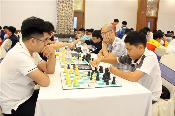 KHÔNG KHÍ TRANH TÀI KỊCH TÍNH TẠI GIẢI CỜ VUA ĐỒNG ĐỘI QUỐC GIA 2025 Ở CẦN THƠ