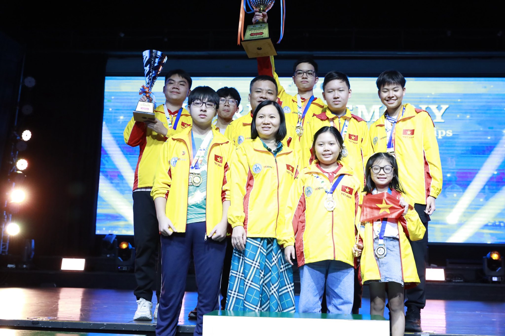 HÀNH TRÌNH ẤN TƯỢNG TẠI GIẢI VÔ ĐỊCH CỜ VUA TRẺ CHÂU Á 2025