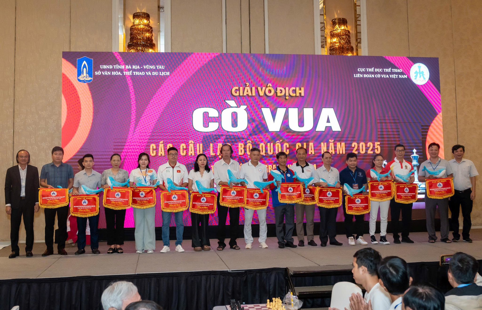 KHAI MẠC GIẢI VÔ ĐỊCH CỜ VUA CÁC CÂU LẠC BỘ QUỐC GIA NĂM 2025 – TRANH CÚP THE GRAND HỒ TRÀM!