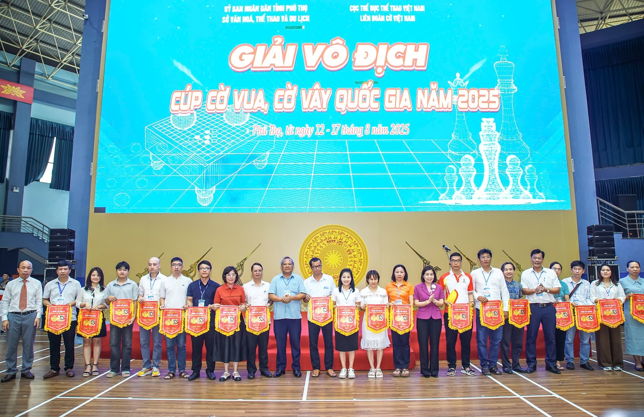 KHAI MẠC GIẢI VÔ ĐỊCH CÚP CỜ VUA, CỜ VÂY QUỐC GIA 2025 TẠI PHÚ THỌ