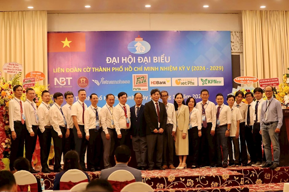 ĐẠI HỘI ĐẠI BIỂU LIÊN ĐOÀN CỜ TP.HCM NHIỆM KỲ V (2024 - 2029)