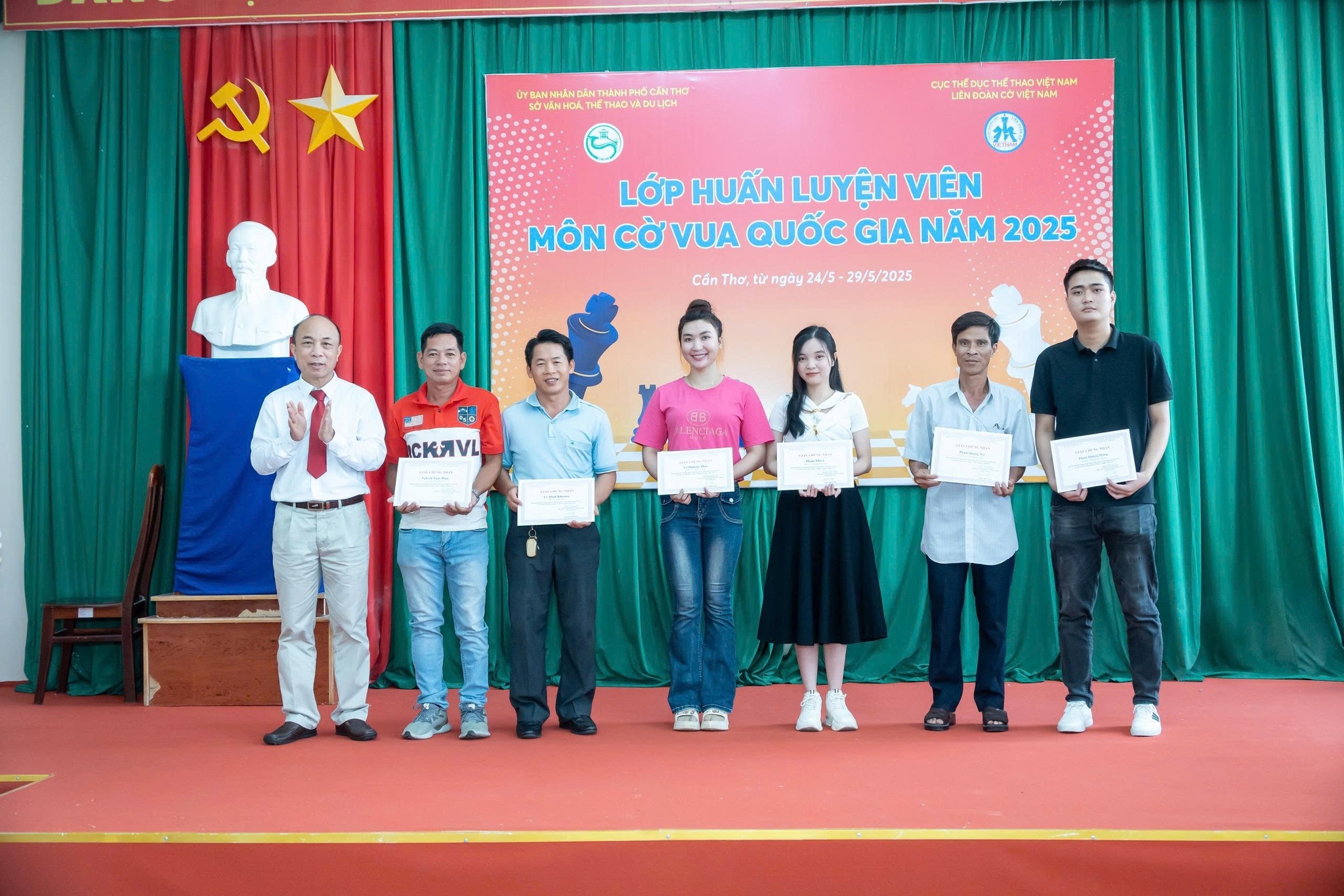 LỚP HUẤN LUYỆN VIÊN CỜ VUA QUỐC GIA NĂM 2025