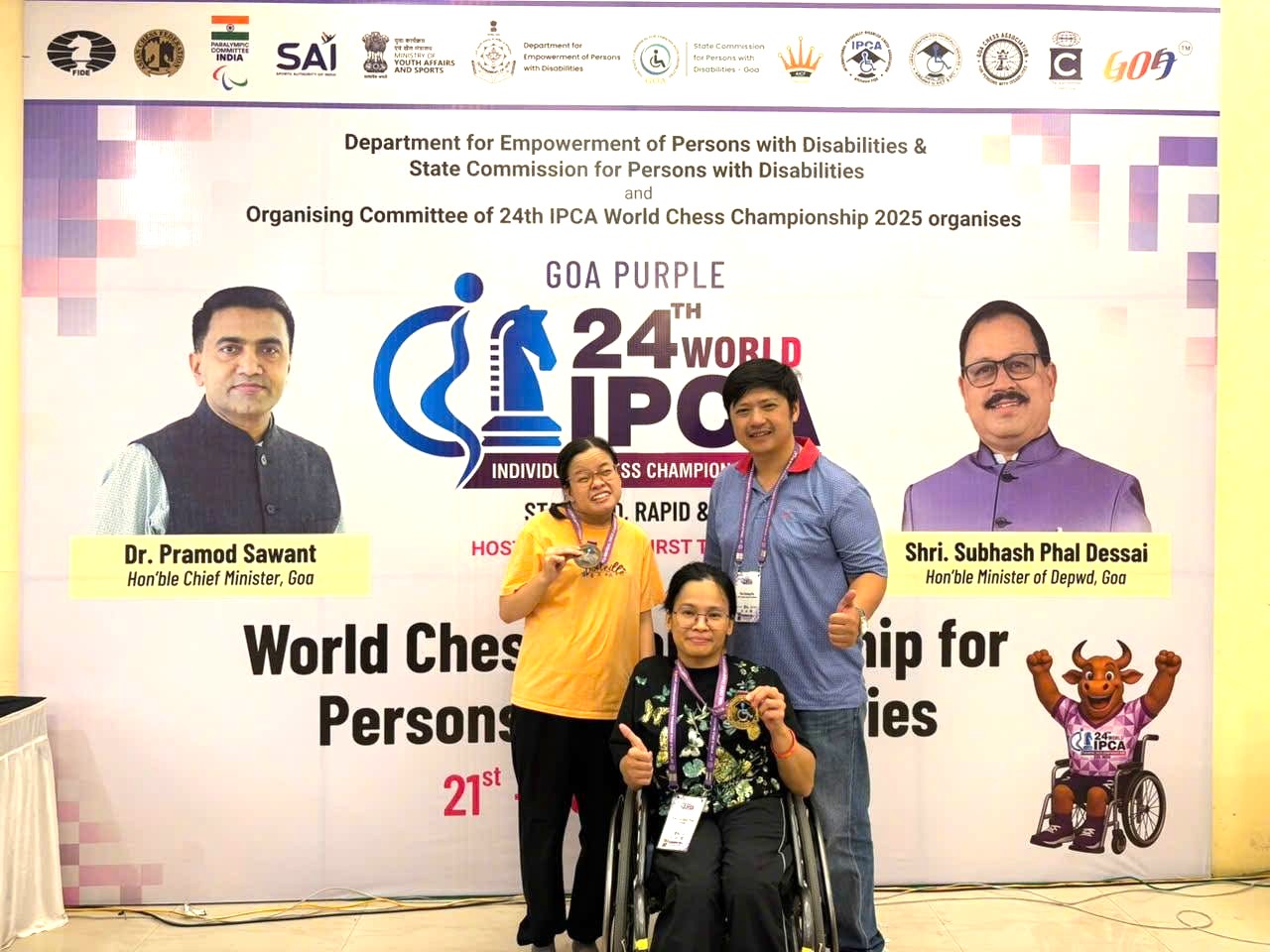 TỰ HÀO CỜ VUA NGƯỜI KHUYẾT TẬT VIỆT NAM: GIÀNH HUY CHƯƠNG VÀNG TẠI GIẢI VÔ ĐỊCH THẾ GIỚI!