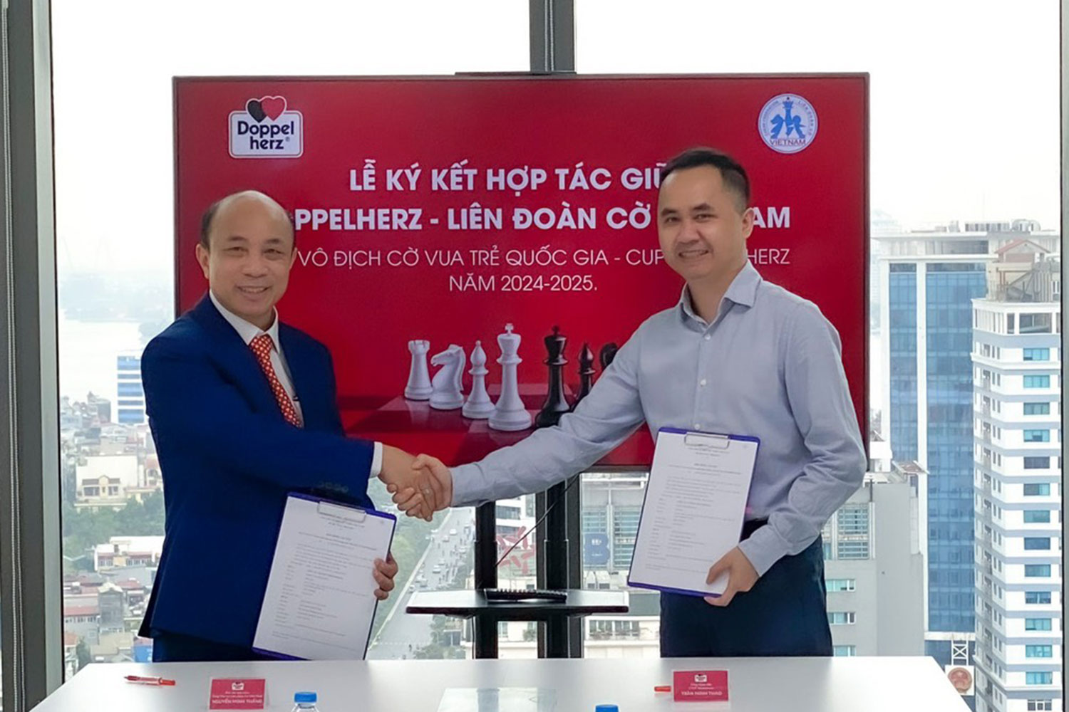 LỄ KÝ KẾT HỢP TÁC DOPPELHERZ VIỆT NAM – LIÊN ĐOÀN CỜ VIỆT NAM